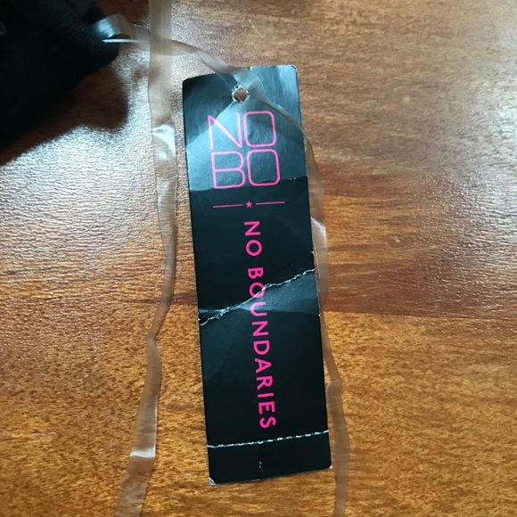 No Boundaries Halter Swing Tank Black NWT Size L/G 11-13 Juniors - Picture 9 of 10